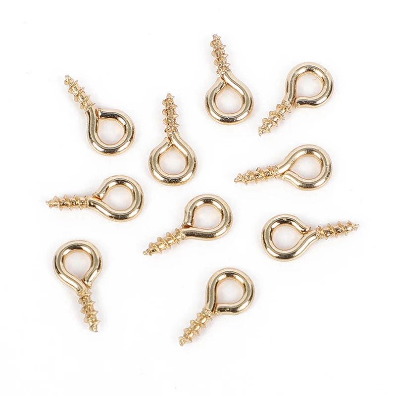 500 шт. винтовые шпильки для подвесок аксессуары мини глаз подвеска Бейл