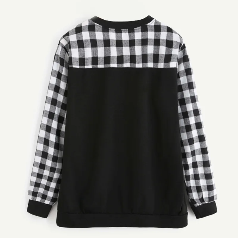 

Roses Women Shirts Valentine Harajuku Tee Black And White Flower Plus Size Shirt Long Sleeves Tops