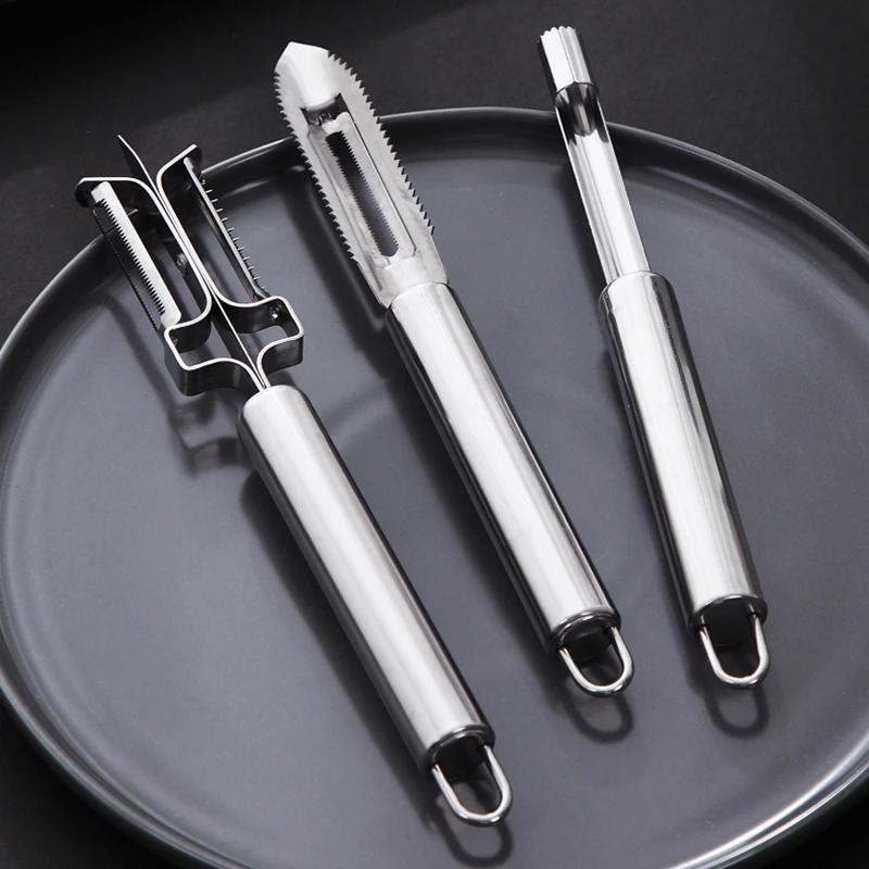 3 шт. нержавеющая сталь овощной фруктовый Картофельная Терка измельчитель