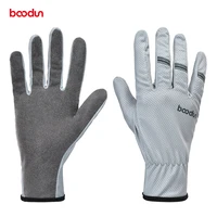 boodun summer men women running gloves breathable mesh sun protection gloves touch screen outdoor sports hiking driving gloves