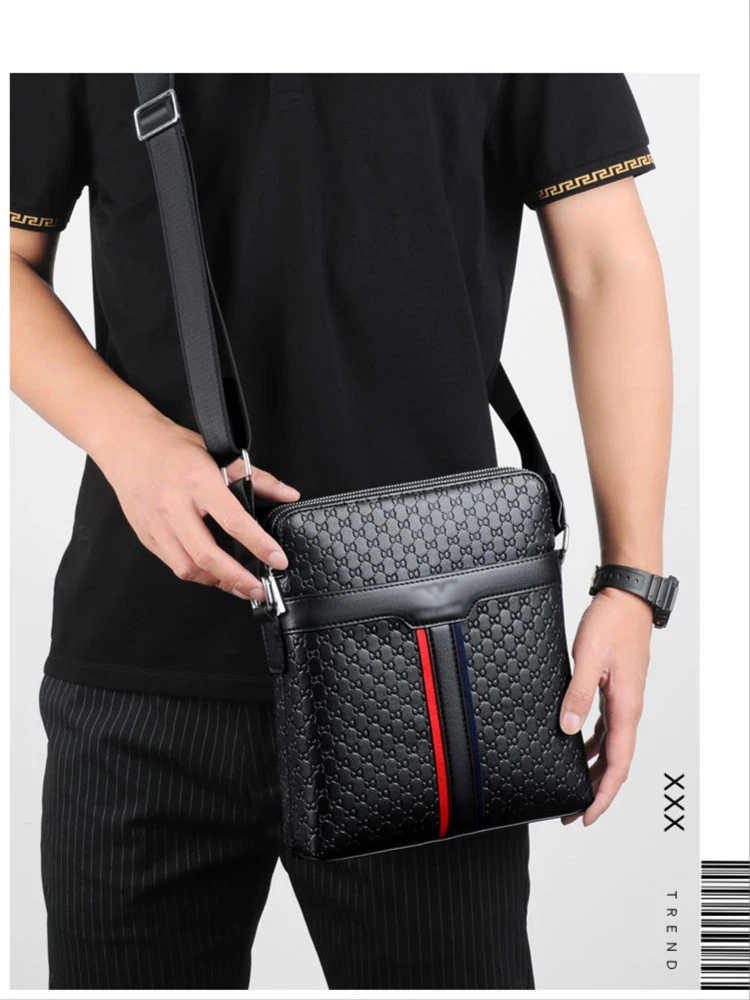 

2021 Men's Waterproof Crossbody Bag Anti-theft Shoulder Sling Bags Short Travel Business Casual Messenger Chest Pack For Male
