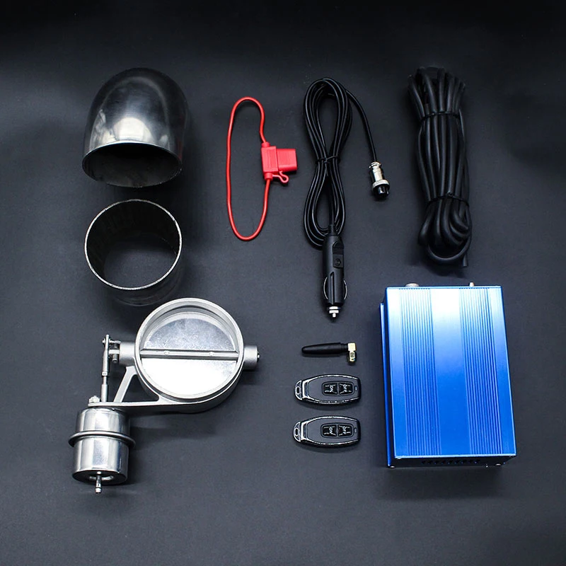 

89mm Cars Central Vacuum Exhaust Valve System With Pump Remote Normal Open Style