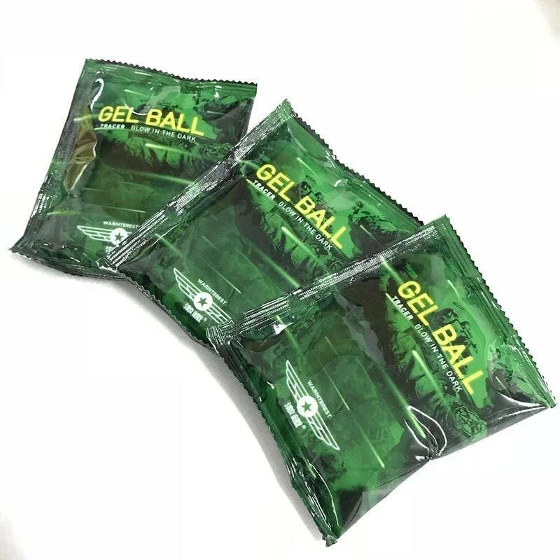 Светящийся гель-бластер 7-8 мм люминесцентный шар для игрушечного пистолета