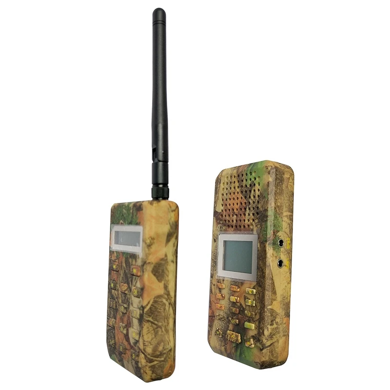 

Outdoor Decoy Hunting Bird Caller MP3 with Remote Control Built-In 150 Bird Voices Predator Sound Caller Camouflage Color EU Plu