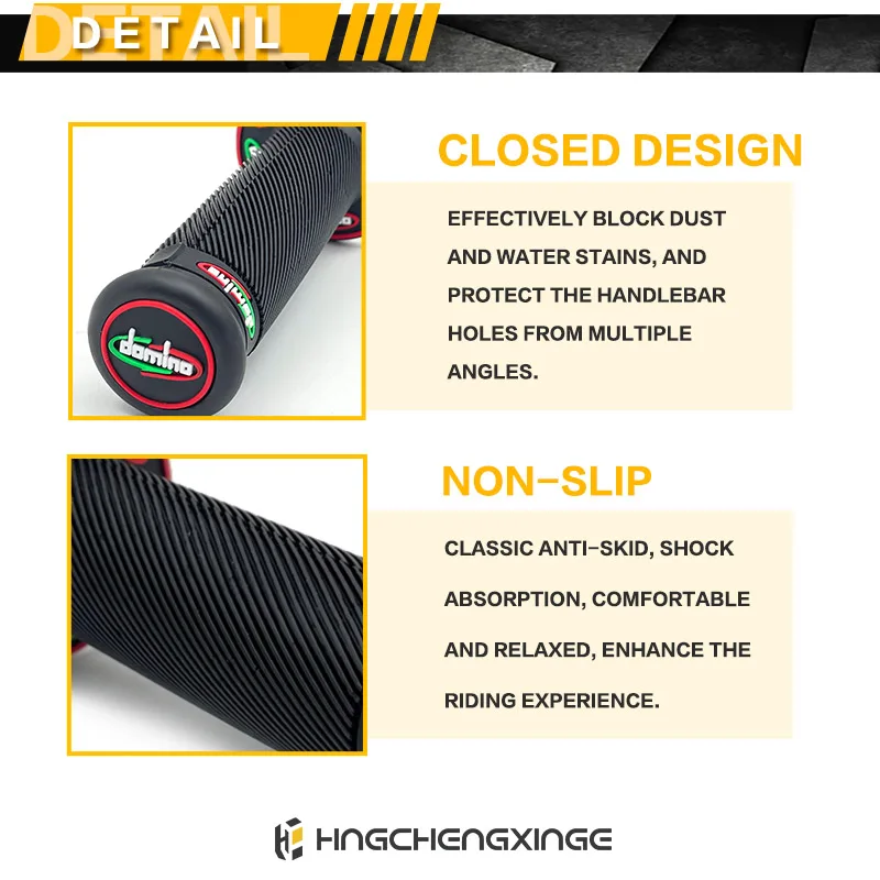 Ручка для мотоцикла рукоятка на руль домино кроссовых мотоциклов 7/8 дюйма