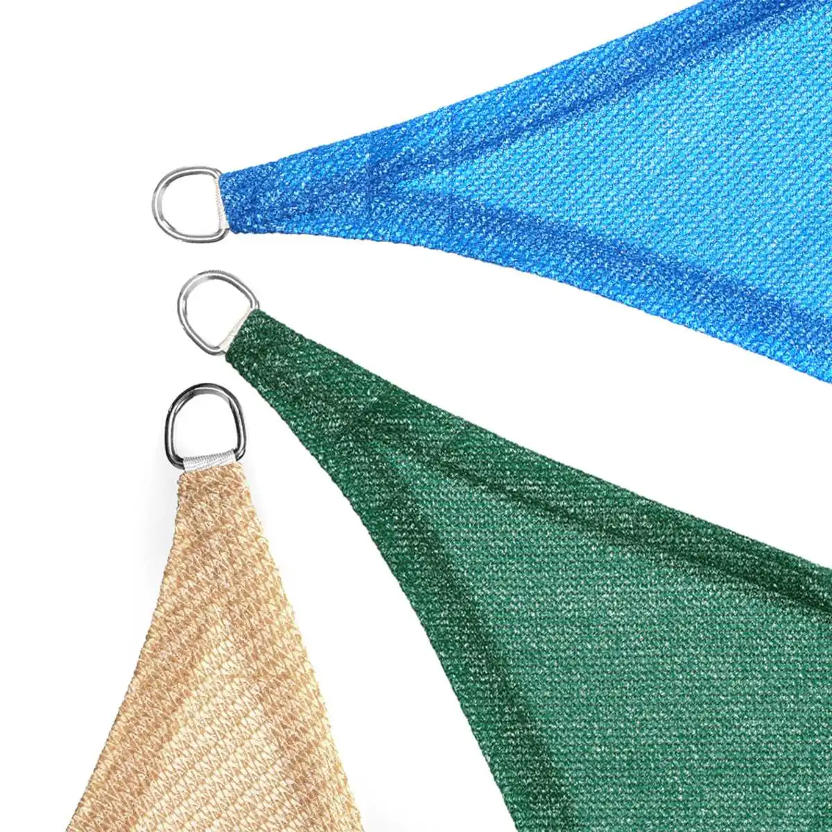 Большой солнцезащитный навес из ПЭНД треугольная Защита от солнца наружный