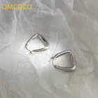 Женские квадратные серьги QMCOCO из серебра 925 пробы с геометрическими фигурами