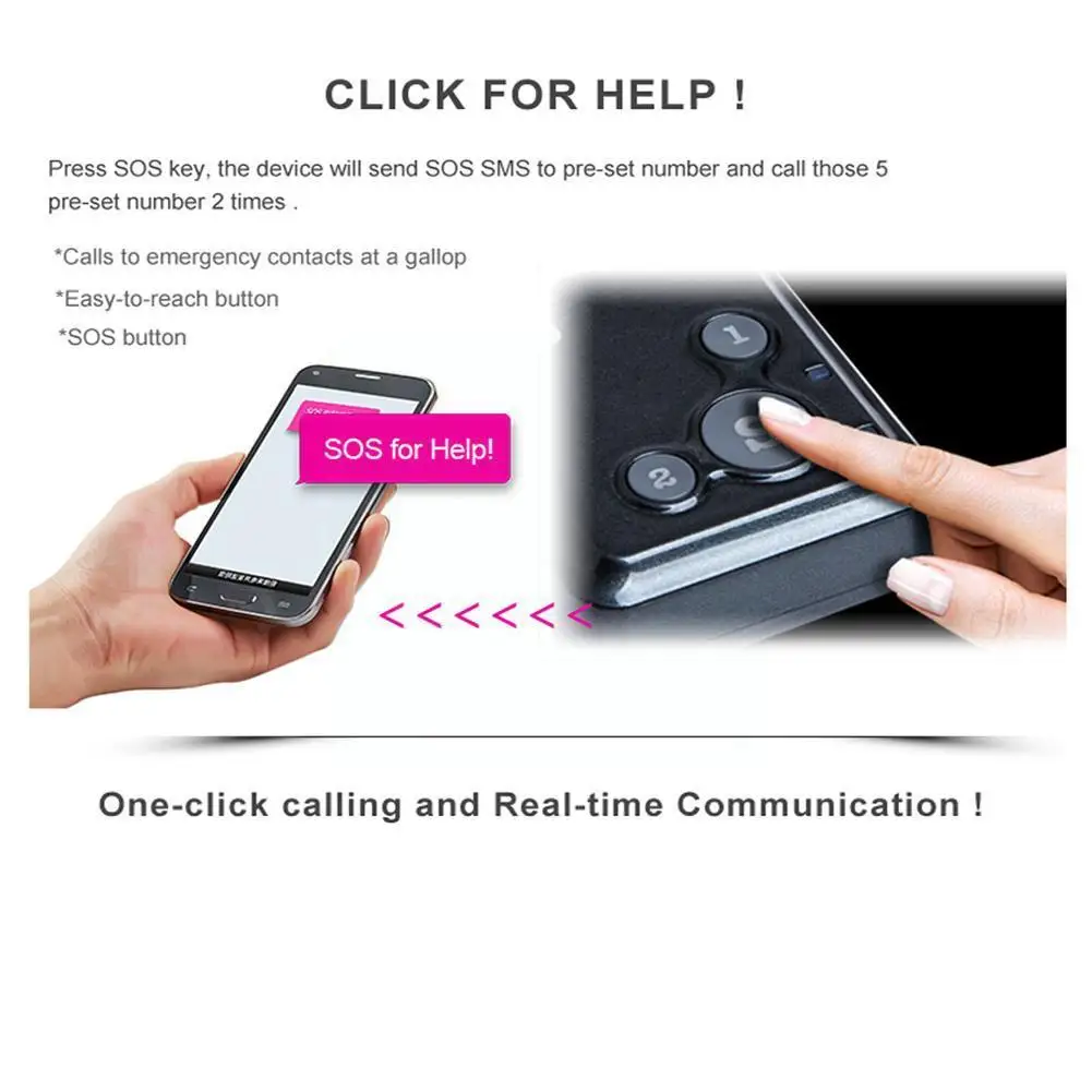 New Product GPS Anti-lost Device SOS Emergency Alarm For DJI Device The Children Anti-lost And Elderly For Personal C7C6
