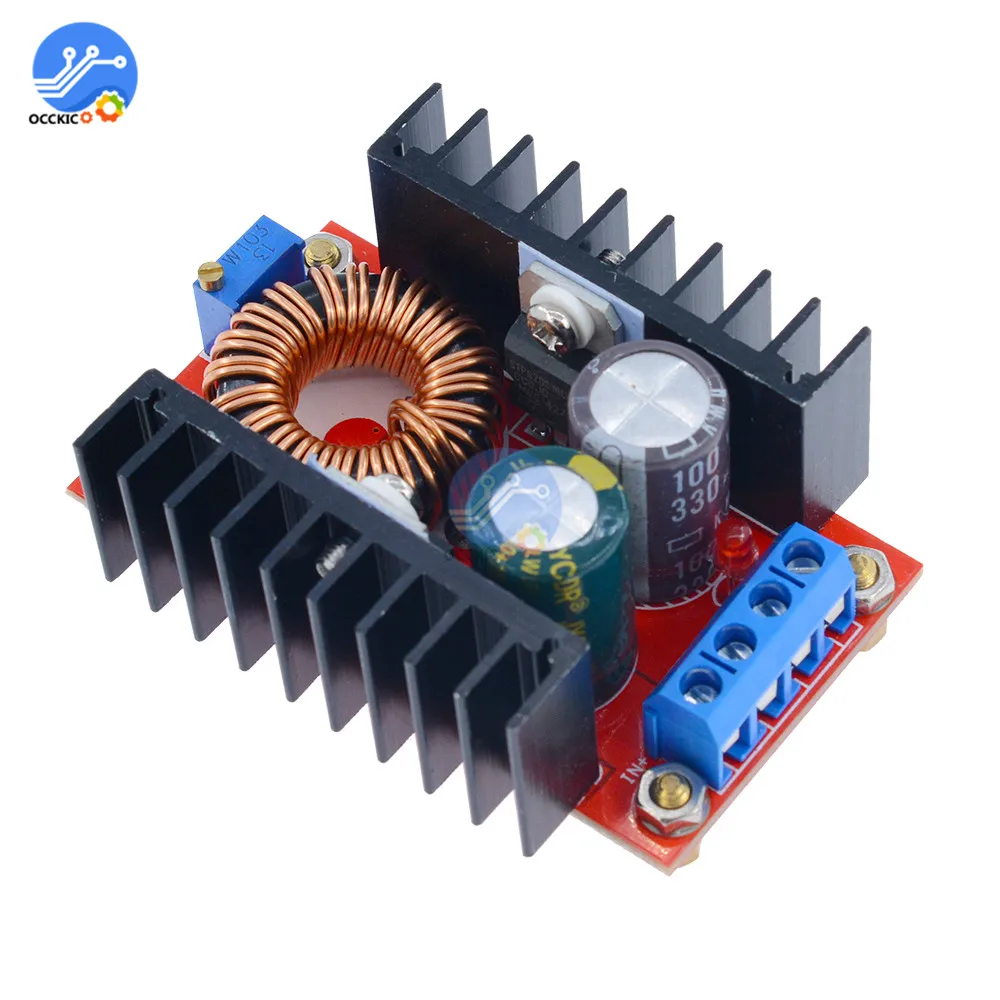 100W Boost Converter Charger Module 10-32V To 60-97V Step Up Power Bank Battery Charging for Laptop Computer | Электроника