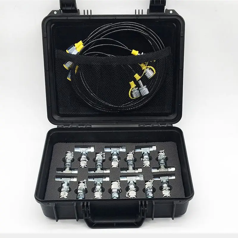 Портативный комплект для испытания гидравлического давления экскаватора с