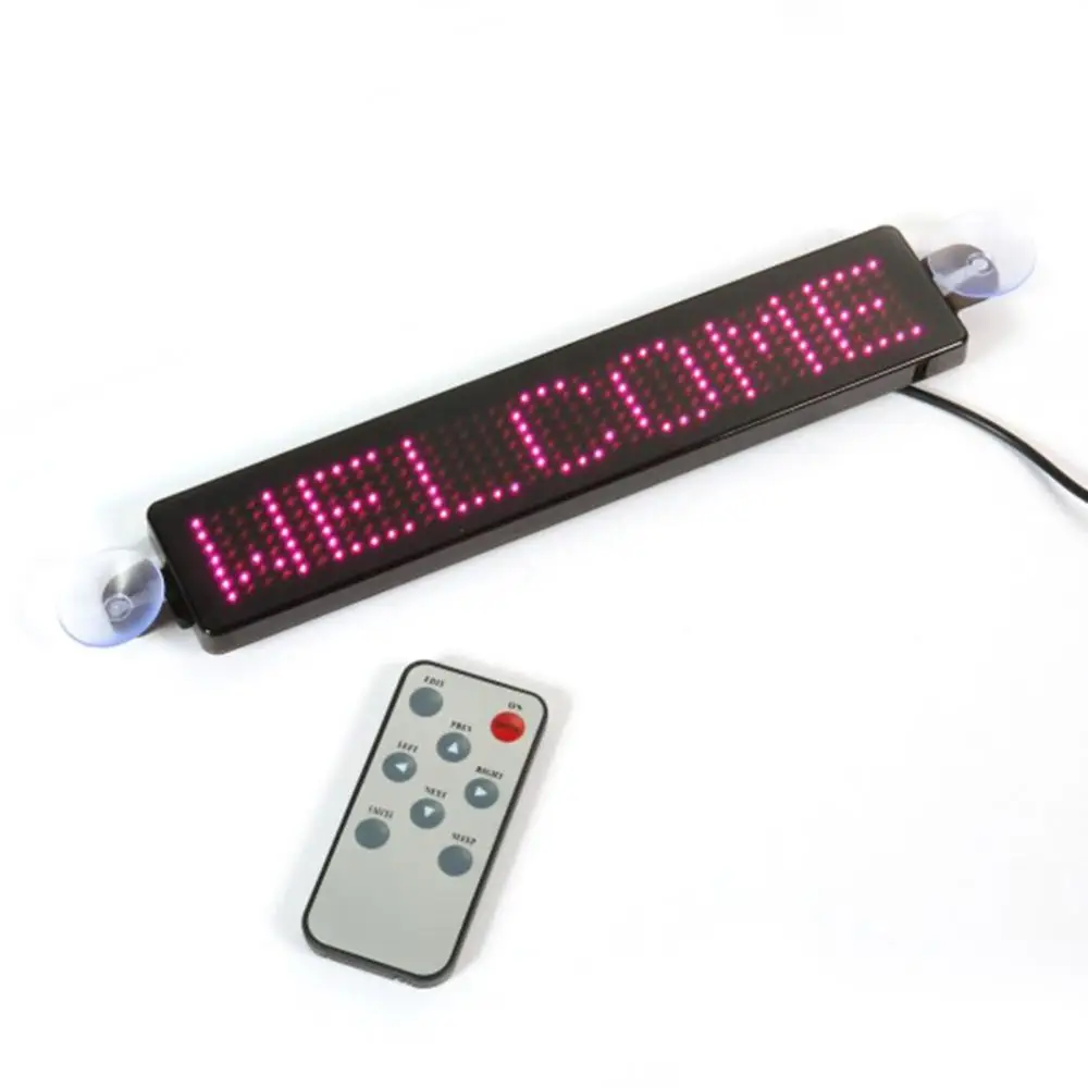 

35% Hot Sales!!! 12V Car LED Programmable Sign Moving Scrolling Message Display Board Screen