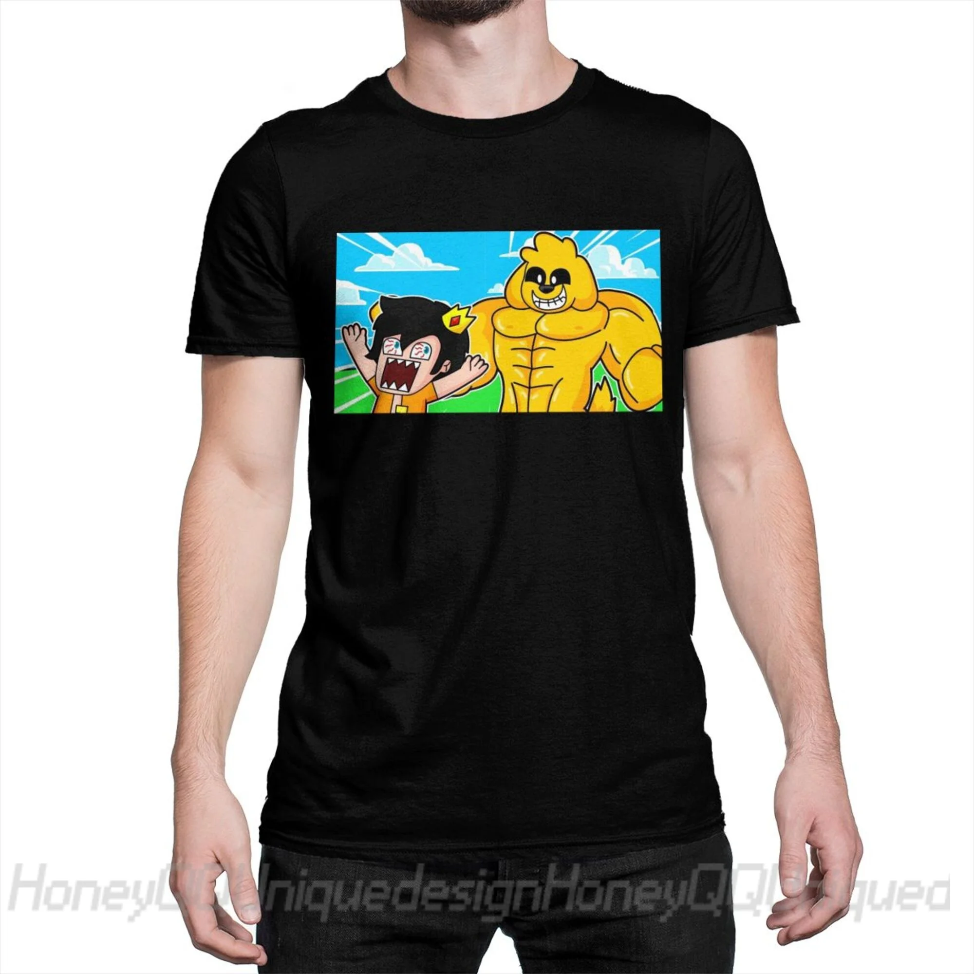 

Wow Fashion TShirt Design Mikecrack humor Funny Cotton Shirts Men T-Shirt Oversize Adult loose Funny Shirt