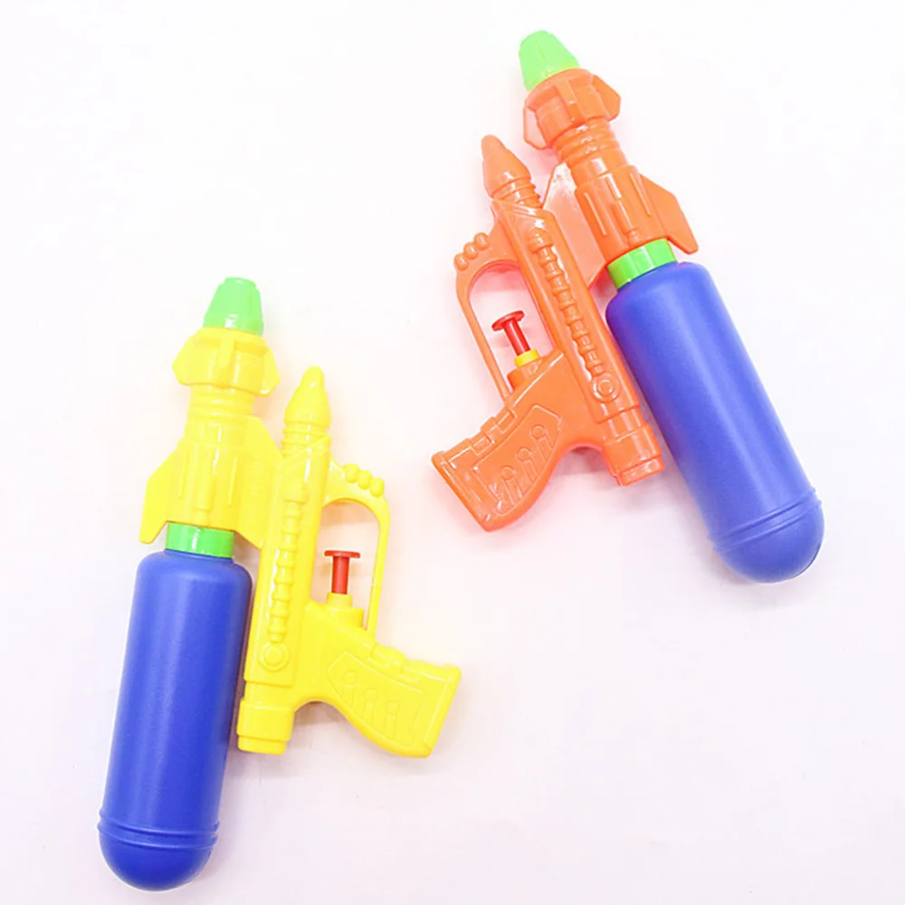 

2 Pcs Water Toys Beach Toys Double Barreled Water Shooters Kids (Random Color)