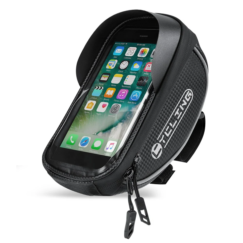 

Cycling Bike Bicycle Mount Phone Bags Case Holder Top Tube Handlebar Touch Screen Phone Bags Cycling Tail Rear Seat Bag