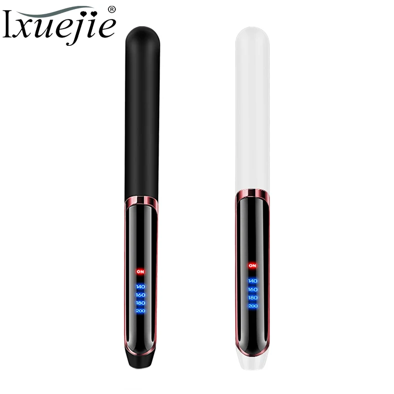 

IXueJie Hair Straightener Professional Mini Curling Iron Hair Curler Ceramic Hair Flat Iron Hair Styling Tools PCT Heat 100-240V