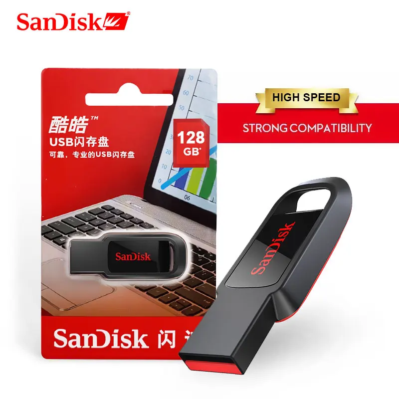 USB флеш накопитель SanDisk CZ61 128 ГБ 64 32 16 2 0|USB флэш-накопители| |
