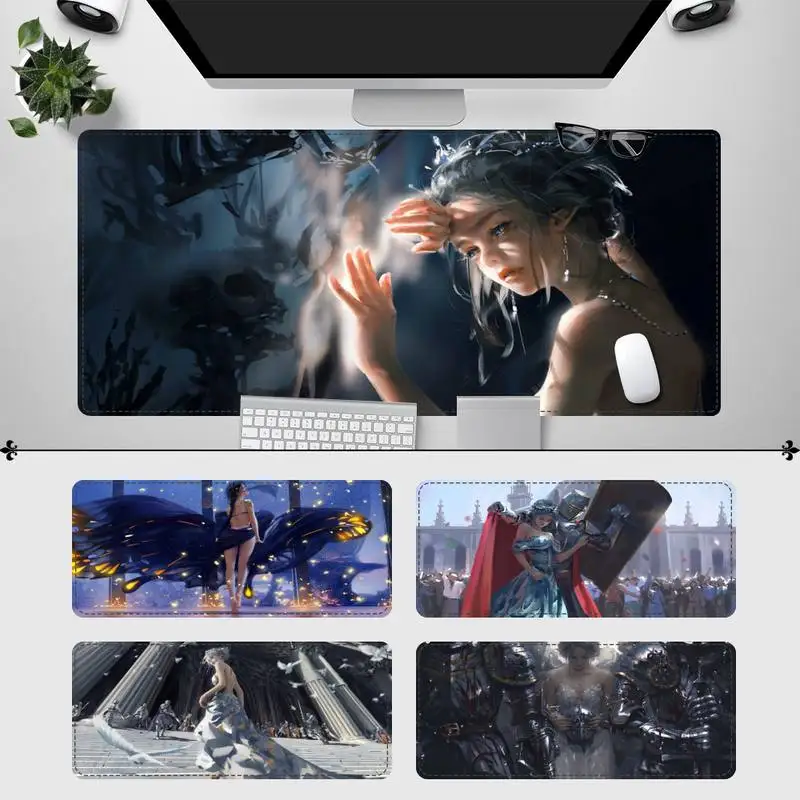 

Funny Ghost Blade Gaming Mouse Pad Gaming MousePad Large Big Mouse Mat Desktop Mat Computer Mouse pad For Overwatch