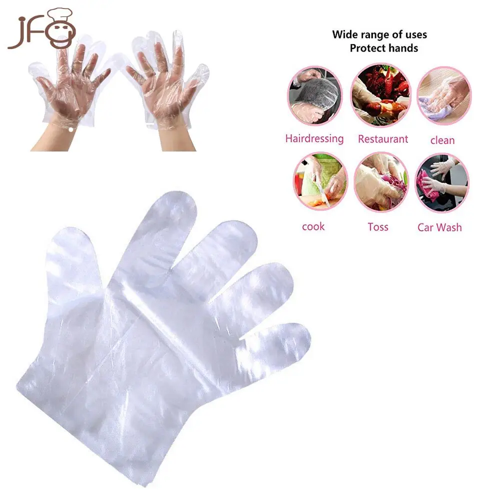 100/набор латексные перчатки экологически чистые одноразовые ресторанные овощные