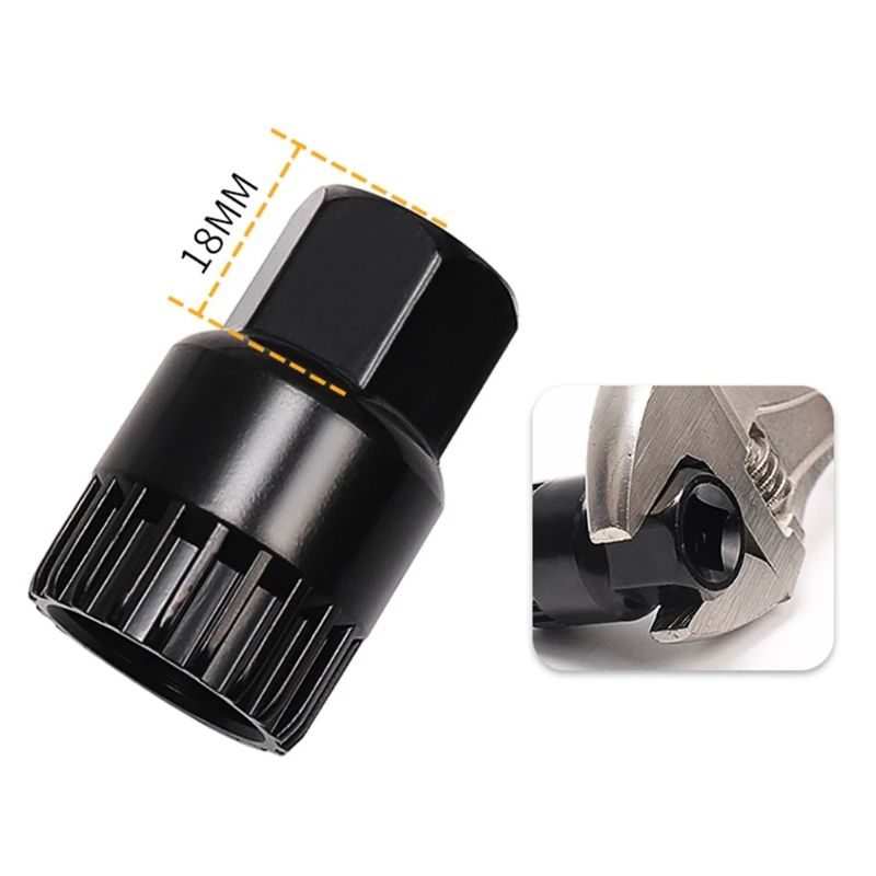 

A5KC Spline Bracket Fixed Rod Auxiliary Bike Repair Tools Axis Bottom Anti Drop Bike Portable Dustproof Parts for c.cling