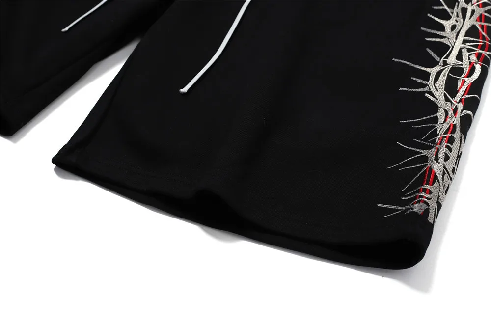 

Embroidery sweat shorts gay shorts for men mens clothing Elastic Waist designer shorts men gym shorts U1S22