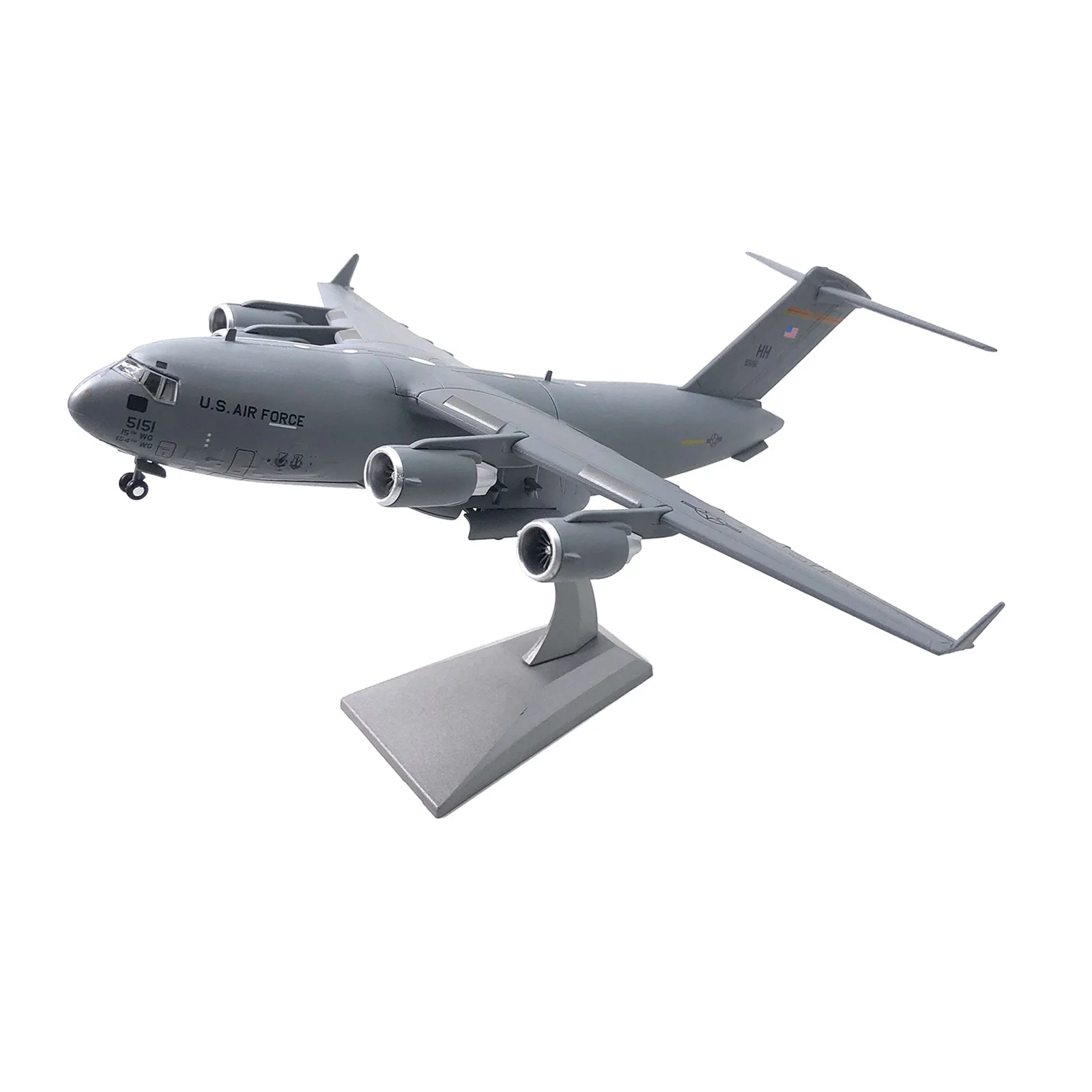 

Air Cargo Model 1: 200 Transport Plane Model Diecast Miniature W / Stand