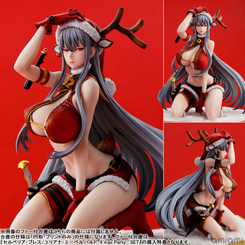

15cm Anime Action Figure Vertex Selvaria Bles Juliana Everbart bunny girl X'mas deer Ver 1/7 Scale Adult Sexy Christmas Doll