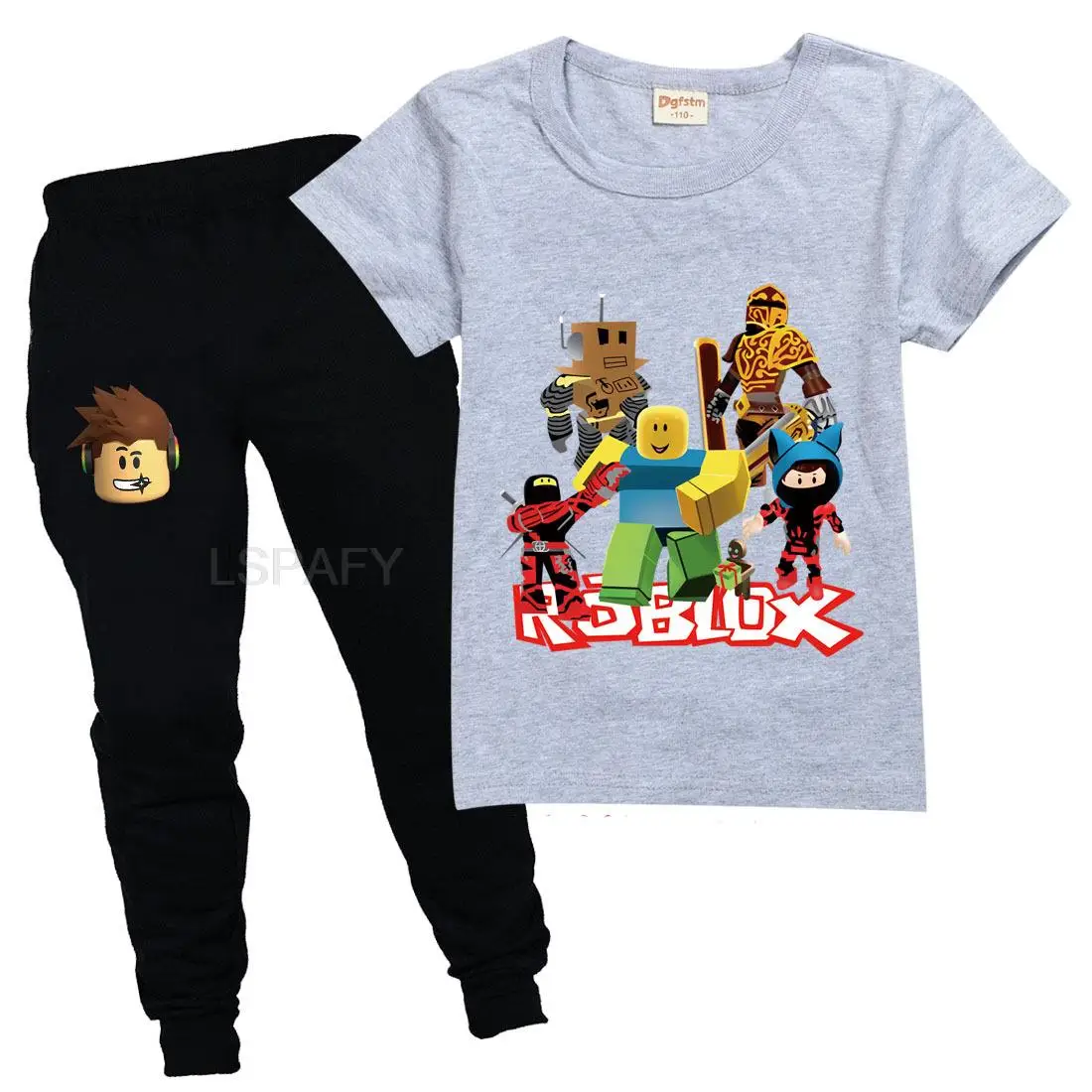 Детский спортивный костюм из футболки и брюк на возраст 2-15 лет - купить по