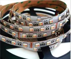 RGB + CCT Светодиодная лента RGBW RGBWW 12 мм PCB 5 м 5 в 1 5050 60 светодиодовм 5 цветов в 1 чип CW + RGB + WW гибкая светодиодная лента 12 В 24 в 50 м