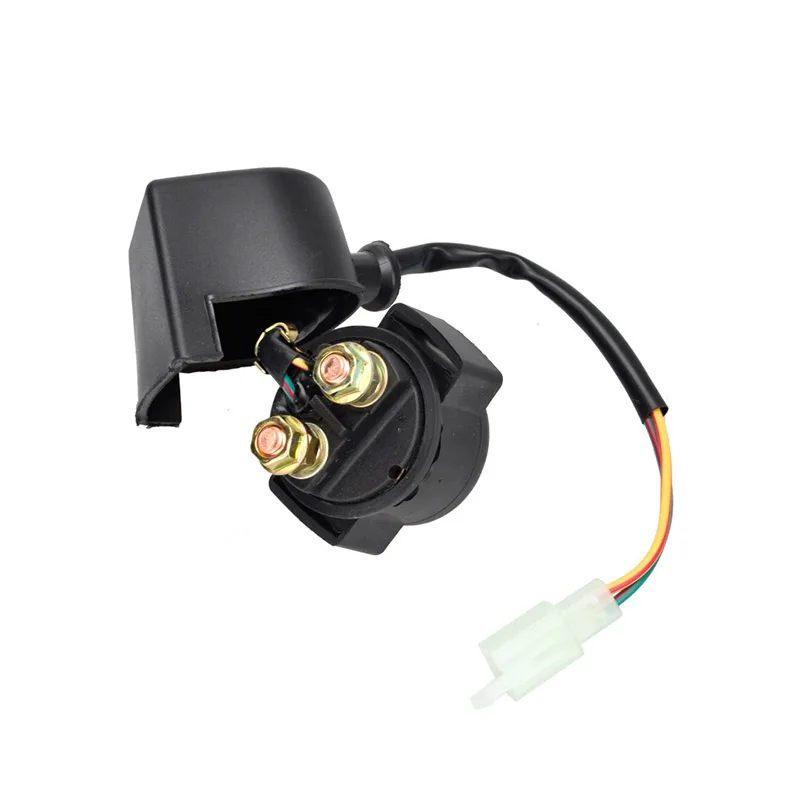 

ALLOMN Starter Relay Solenoid Starting Electromagnetic Relay For Motorcycle for 50CC 125CC 150CC Signal Light Blinker Flasher