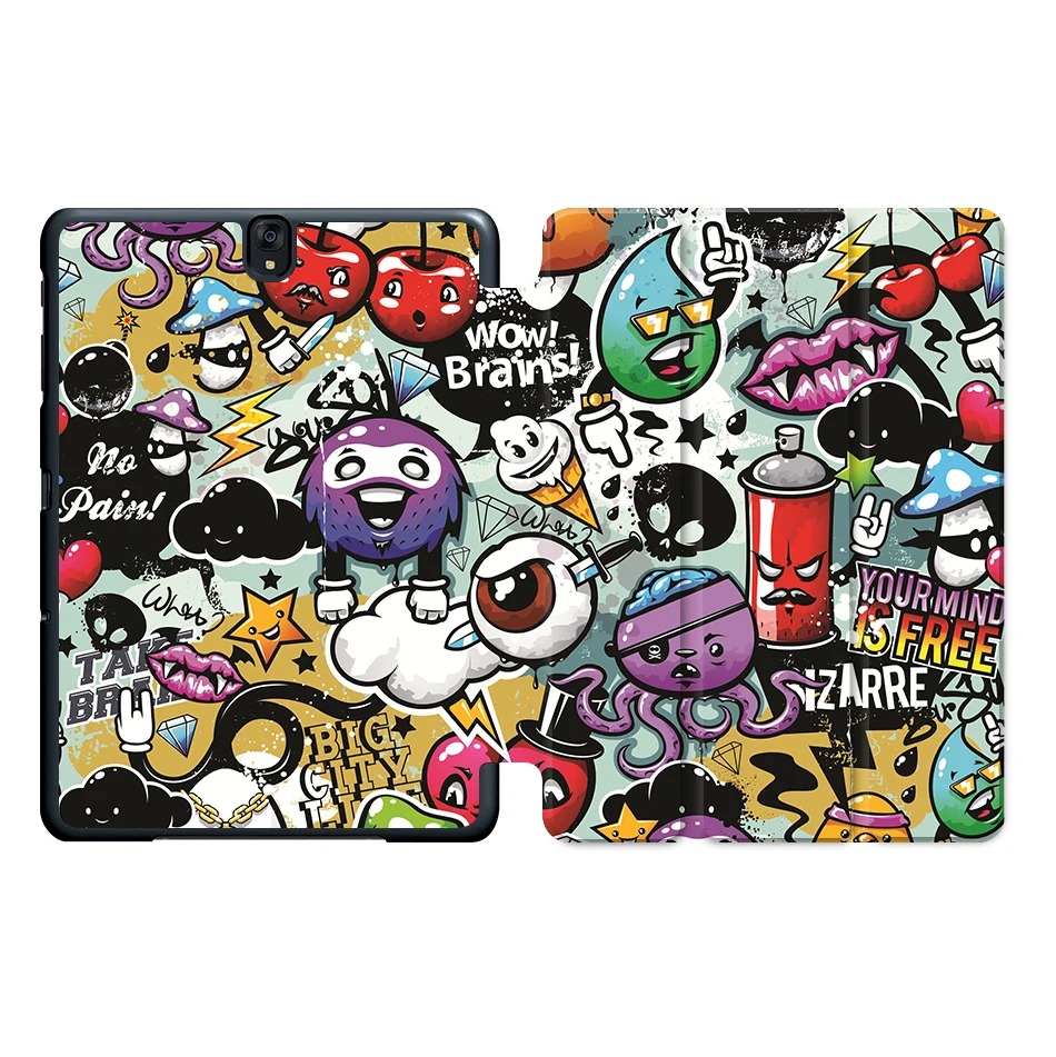 MTT чехол для планшета для samsung Galaxy Tab S3, 9,7 дюймов, SM-T820, T825, T829, ультра тонкий откидной смарт-чехол из искусственной кожи, защитный чехол - Цвет: SS14