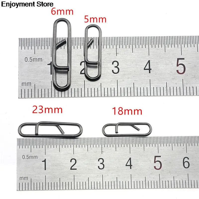 Новый 50 шт. мощный скоростной зажим оснастка рыболовные снасти быстрой смены