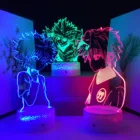 Фигурка в стиле аниме Охотник х охотник, 3d-лампа, украшение для детской спальни, подарок на день рождения, светодиодный акриловый ночсветильник, Прямая поставка