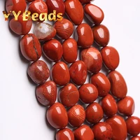 natural irregular red jaspers stone beads loose spacer beads for jewelry making diy bracelets necklaces accessories 15 strand