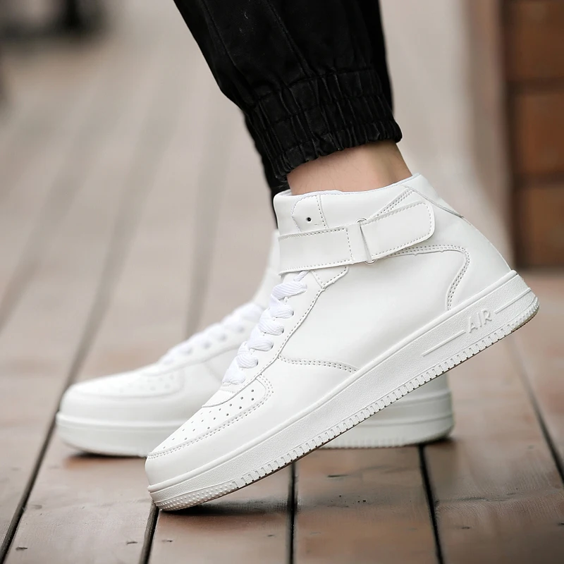 

Winter Men Fashion Casual Shoes High Top Sneaker Men Shoes High Quality Non-slip Walking Shoes Zapatillas Calzado Hombre