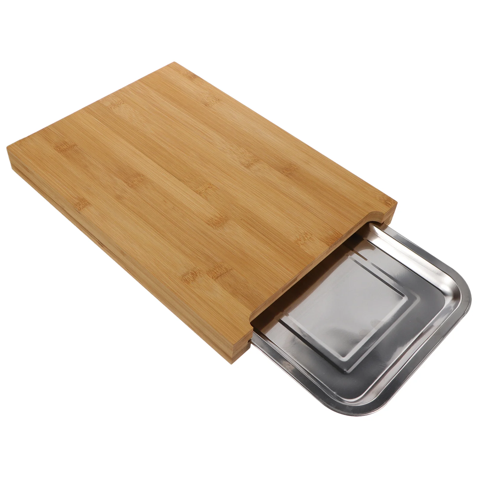

1 Pc Practical Chopping Board Cutting Board with Storage Plate (Assorted Color)