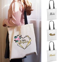 canvas bag women shoppers shopping bag shoulder bag bride tribe print anime cloth bag eco bags grocery handbags tote bag
