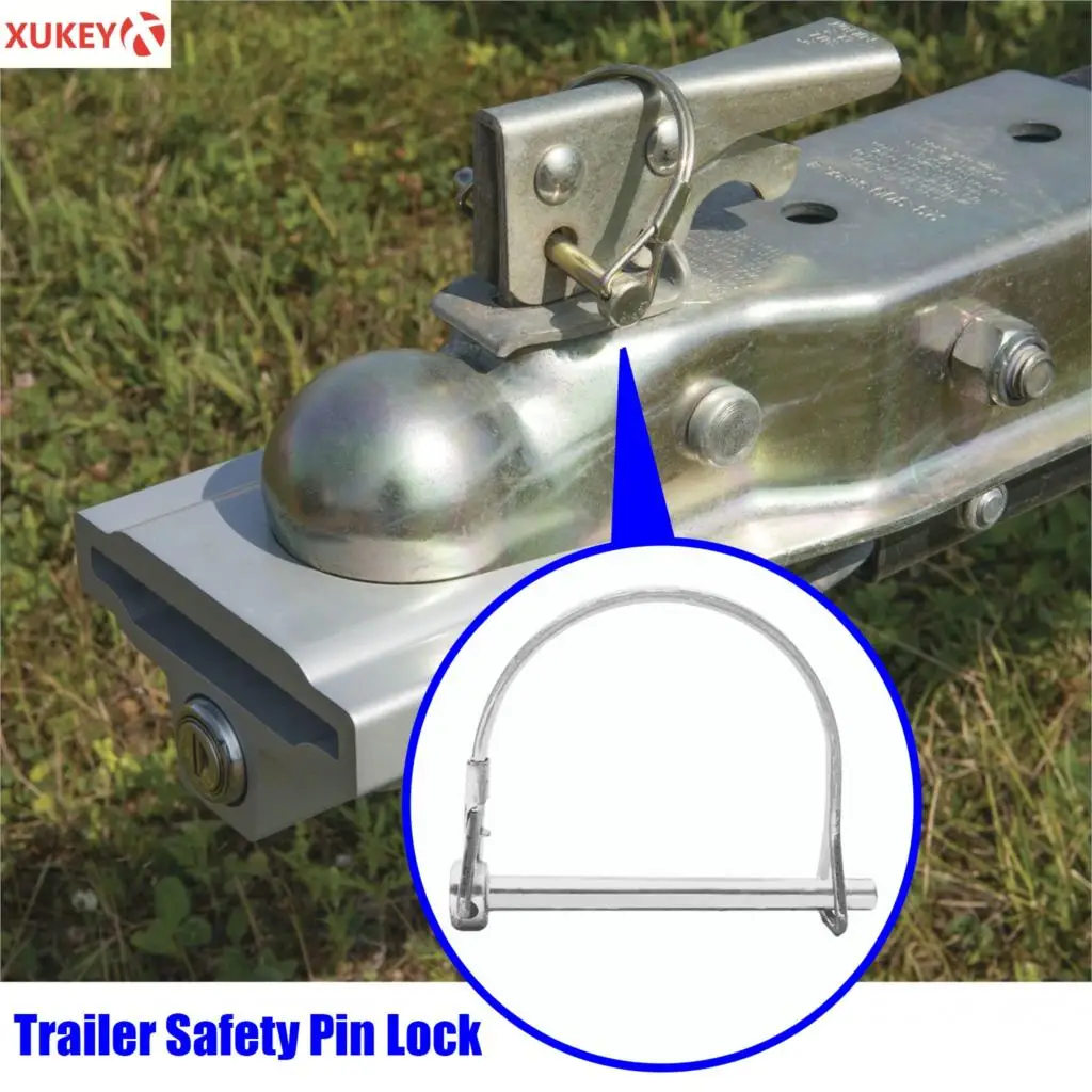 Соединитель для быстрого прицепа предохранительная защелка замок 1/4 дюйма 6 мм