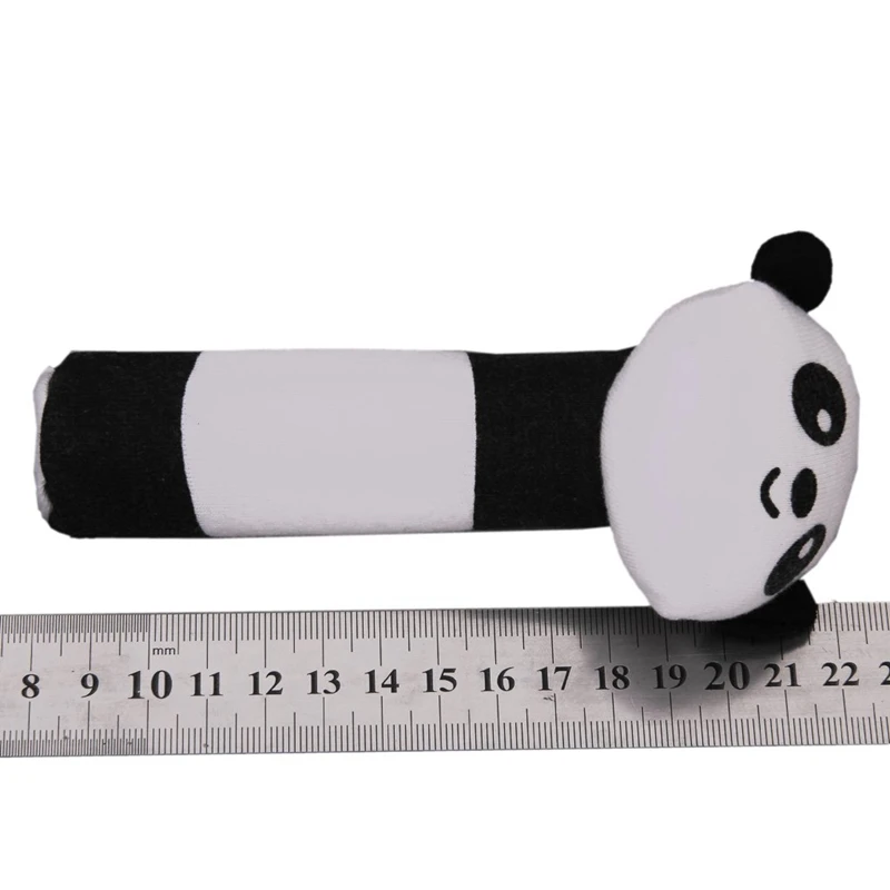 

shape Panda Fabric squealing sound bar Baby play toys