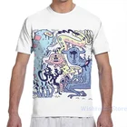 Футболка с надписью Monster friends для мужчин и женщин, модный топ с принтом, с коротким рукавом, для мальчиков и девочек