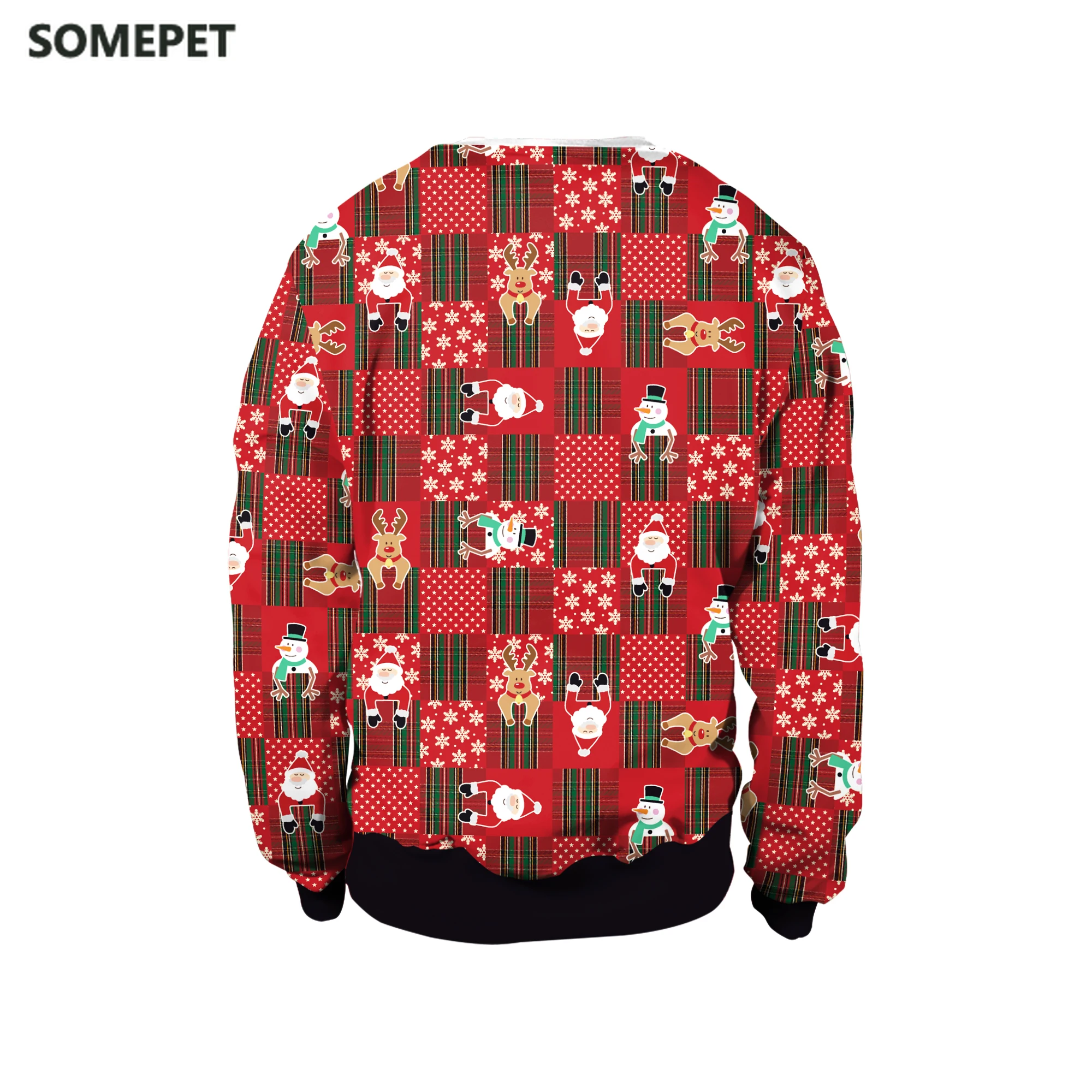 christmas sweater funny cute novely xmas print green jumper casual holiday family party pullover gifts women men sweatshirts free global shipping