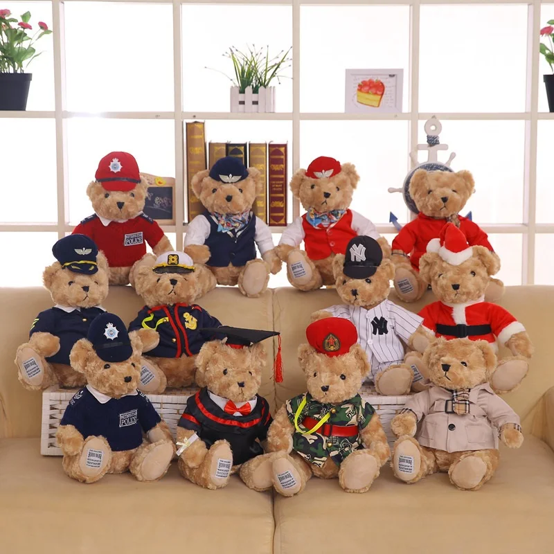 Мультяшный плюшевый мишка плюшевые игрушки мягкие животные для детей подарок на