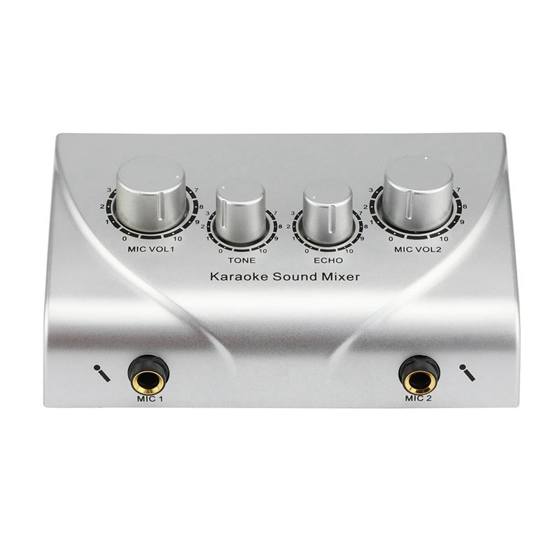 

Домашний караоке ревербератор смеситель предусилитель караоке аудио эффектор смеситель KTV (штепсельная Вилка европейского стандарта)