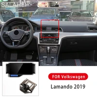 car smart induction automatic telescopic electric mobile phone holder auto air outlet bracket for volkswagen vw lamando 2019