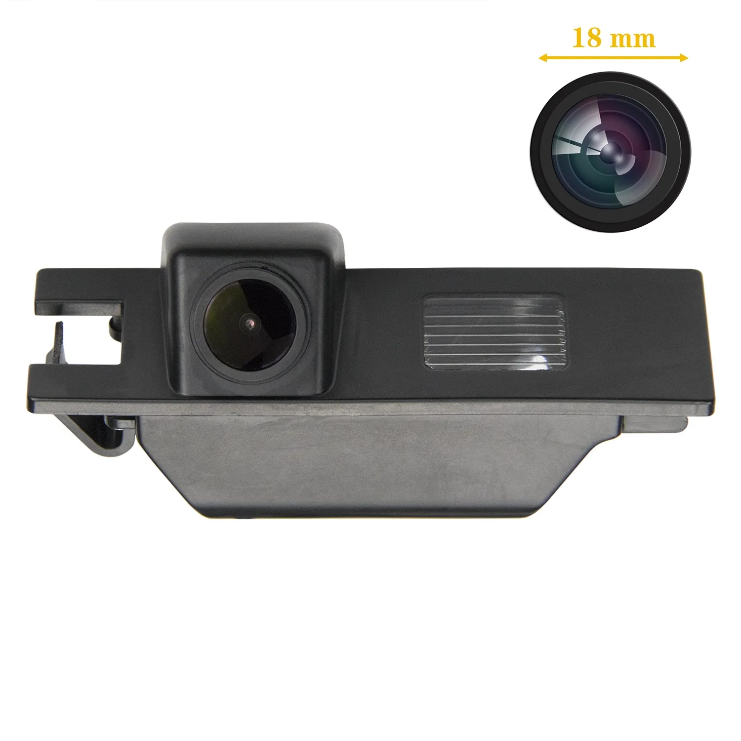 

Misayaee Free Filter HD 1280 * 720P Car Rear View Camera Plate Light for Opel Astra H Corsa D Vectra C Tigra Meriva A Insignia A