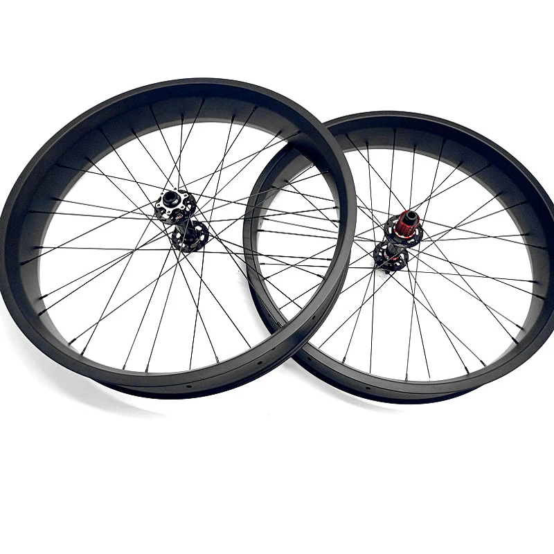 26er 100x25 мм бескамерный технический углерод для fatbike колеса 26er fat шины колеса hookles 150/197 мм NOVATEC концентратор Углеродные колеса велосипеда