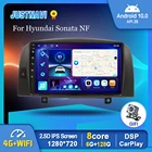 4G Android 10,0 автомобильный радиоприемник, мультимедийный плеер для Hyundai Sonata NF 2004-2008, навигация DSP, стерео, авто Carplay, Wi-Fi, задний вид