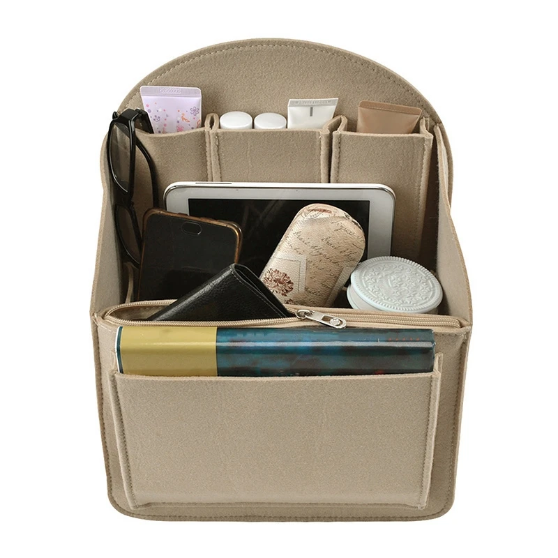 Косметичка органайзер для путешествий войлочная сумка косметичка с несколькими