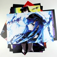842x29cmakame ga kill anime around poster wall decoration wall sticker birthday gift cartoon pictures
