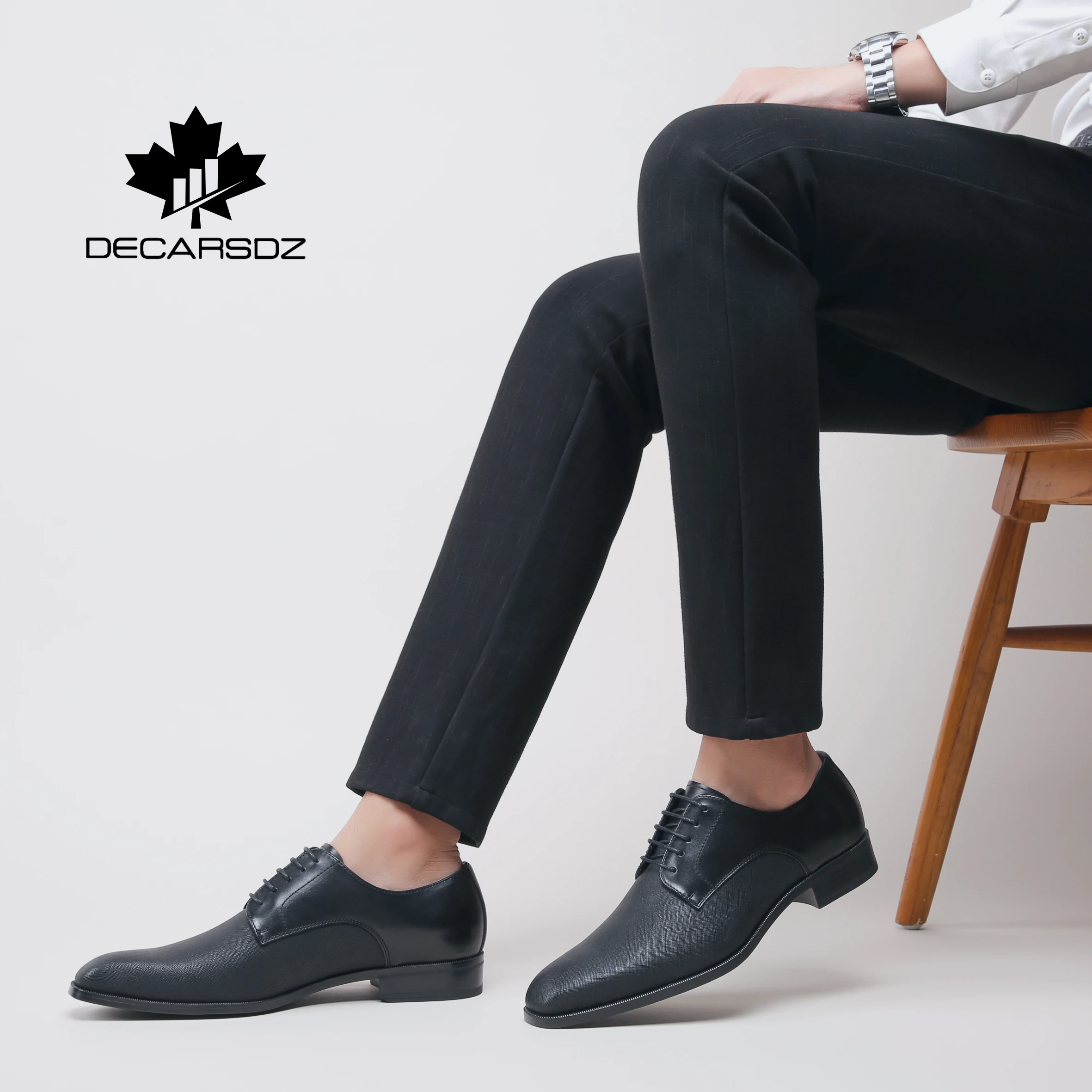 Мужская повседневная офисная обувь модная Роскошная брендовая удобная на