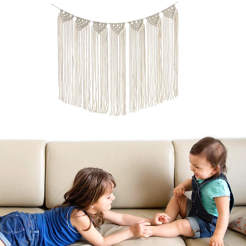 1 шт. рисово-белый гобелен ручной работы украшение интерьера многофункциональные